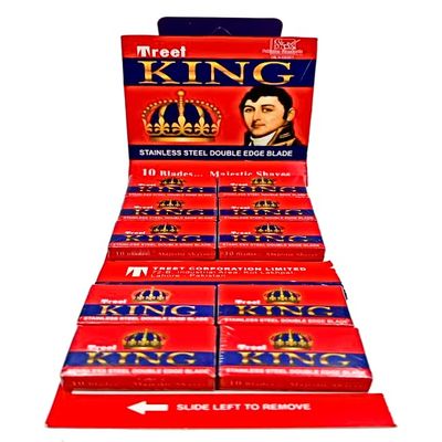 100 Treet King Double Edge Razor Blades