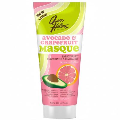 Queen Helene Facial Masque, Avocado & Grapefruit, 6 Oz (Packaging May Vary)