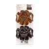 Scunci by Conair jaw claw clips - hair accessories for women - claw clips for thick hair - claw clip - Black & Tortoise- 2 Count view 1