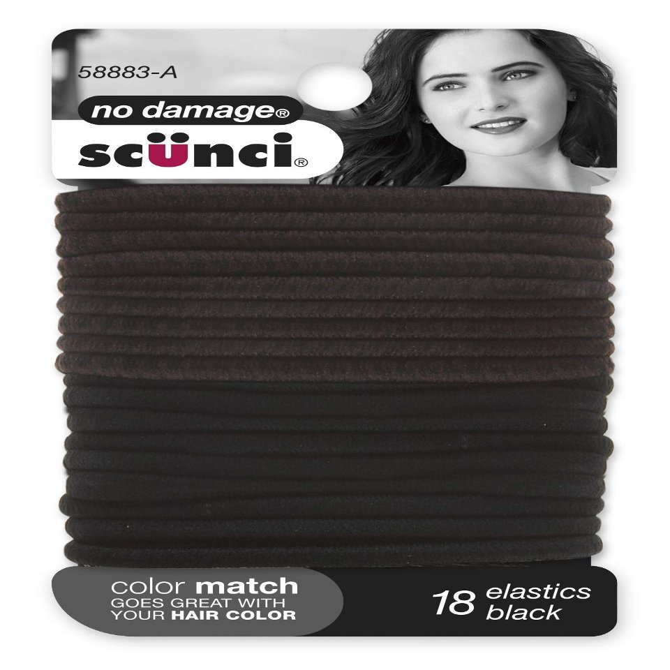 Scunci 5888303a048 Beautiful Blends Hair Elastics 18 Count