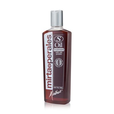 Mirta de Perales Oil S Hair Treatment for Dry Hair & Flaky Scalp | Deep-Cleansing Scalp Detox with Castor Oil & Silk Protein | Restores Moisture & Softness | Paraben-Free