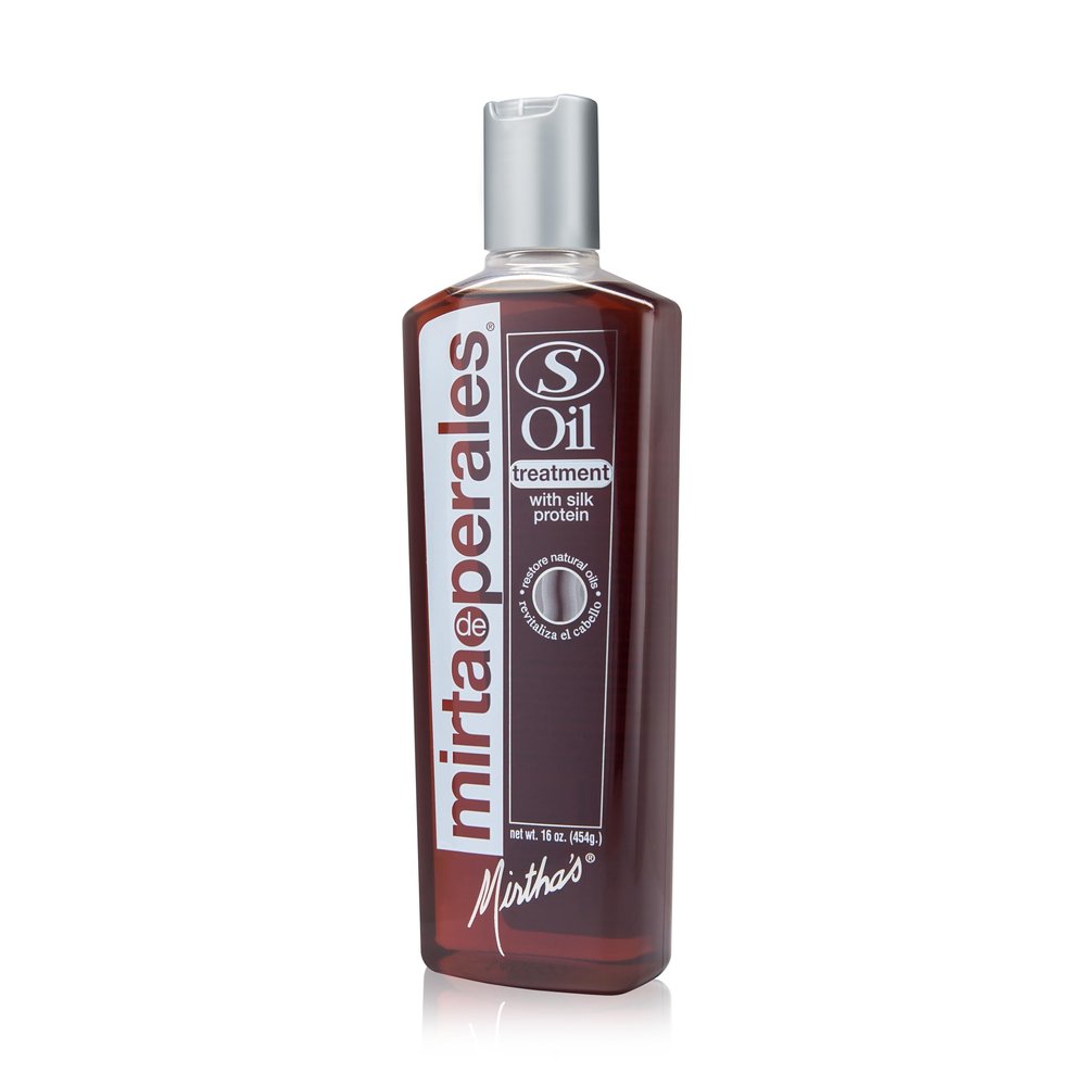 Mirta de Perales Oil S Hair Treatment for Dry Hair & Flaky Scalp | Deep-Cleansing Scalp Detox with Castor Oil & Silk Protein | Restores Moisture & Softness | Paraben-Free