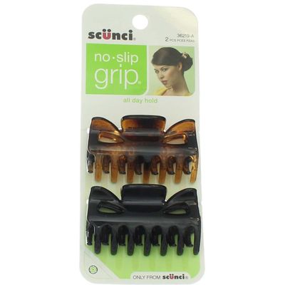 Scunci Clutch Jaw Clips Pack of 2