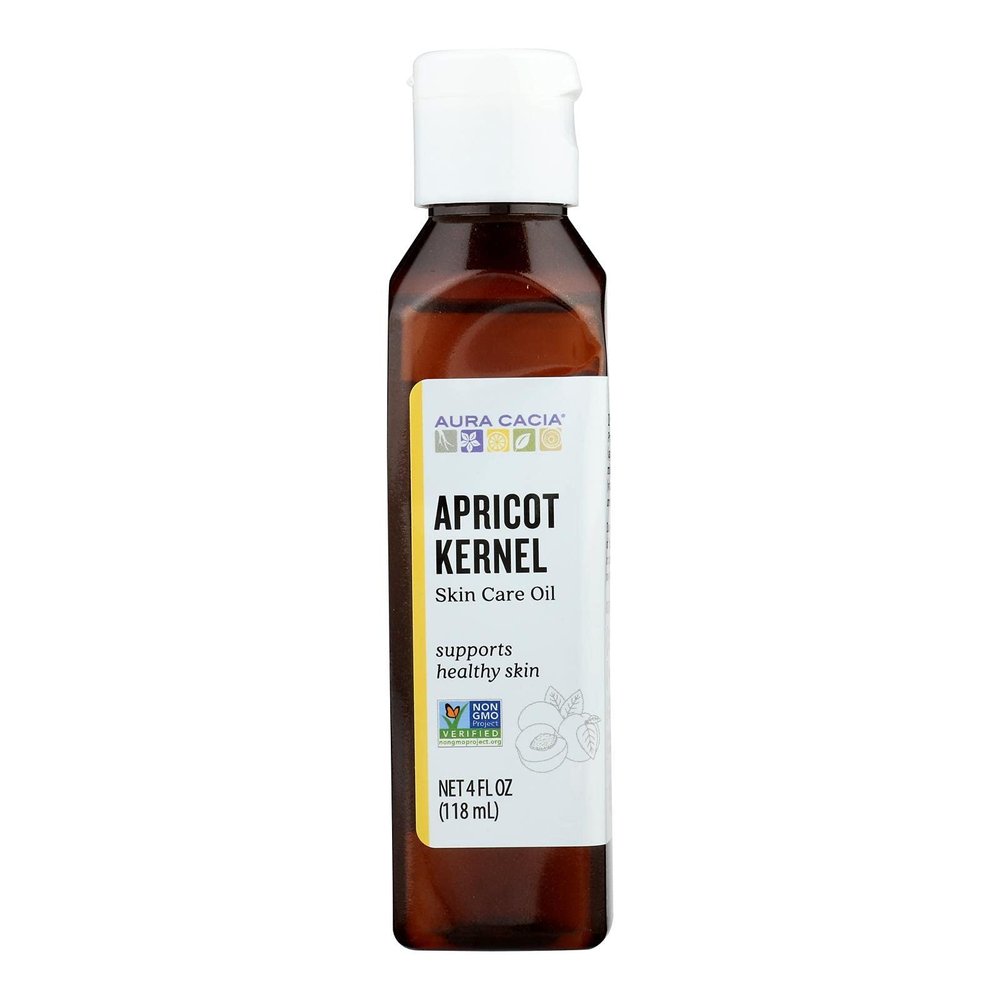 Aura Cacia Natural Skin Care Oil, Rejuvenating Apricot Kernel with Vitamin E, 4 Fluid Ounce