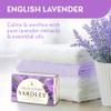 Yardley London Nourishing Bath Soap Bar English Lavender, Calms & Soothes with Pure Lavender Extracts & Essential Oils 4.0 oz Bath Bar, 2 Soap Bars view 2