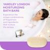 Yardley London Nourishing Bath Soap Bar English Lavender, Calms & Soothes with Pure Lavender Extracts & Essential Oils 4.0 oz Bath Bar, 2 Soap Bars view 3