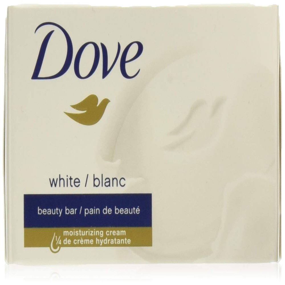 DOVE Beauty Bar White 4 oz, 2 Bar