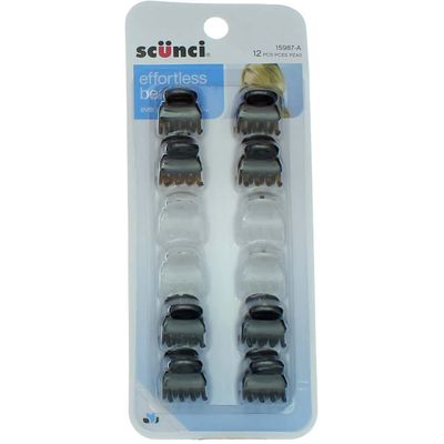 Scunci Mini Oval Jaw Clip, 0.8 Ounce