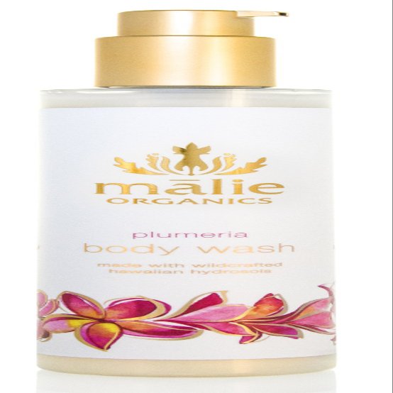 Malie Organics Body Wash - Plumeria, 8.25 Fl Oz (Pack of 1)