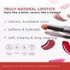 Honeybee Gardens Truly Natural Long Lasting Lipstick, Paradise, Light Pink with Peach Undertones, Naturally Hydrating & Nourishing, Vegan, Gluten-Free & Cruelty-Free, 0.11 oz / 3 g view 2