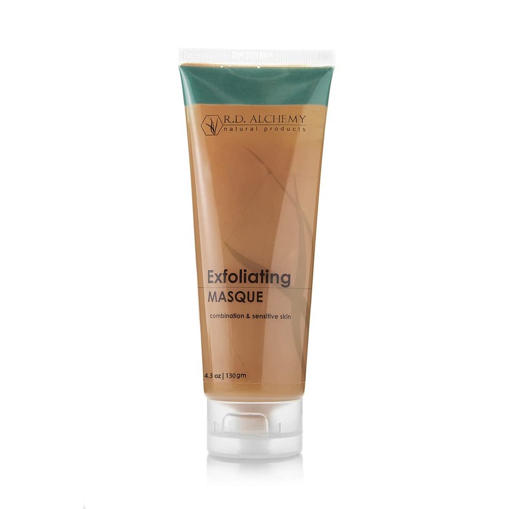 RD Alchemy - Natural & Organic Exfoliating Treatment Mask - Pumpkin & Papaya Enzyme Face Mask with Exfoliating Glycolic & other Alpha Hydroxy Acids