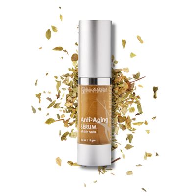 RD ALCHEMY - Natural & Organic Anti Aging Serum for Face- antioxidants & Peptides improve skin tone and texture and keep skin healthy for a younger, firm appearance w/a healthy glow.
