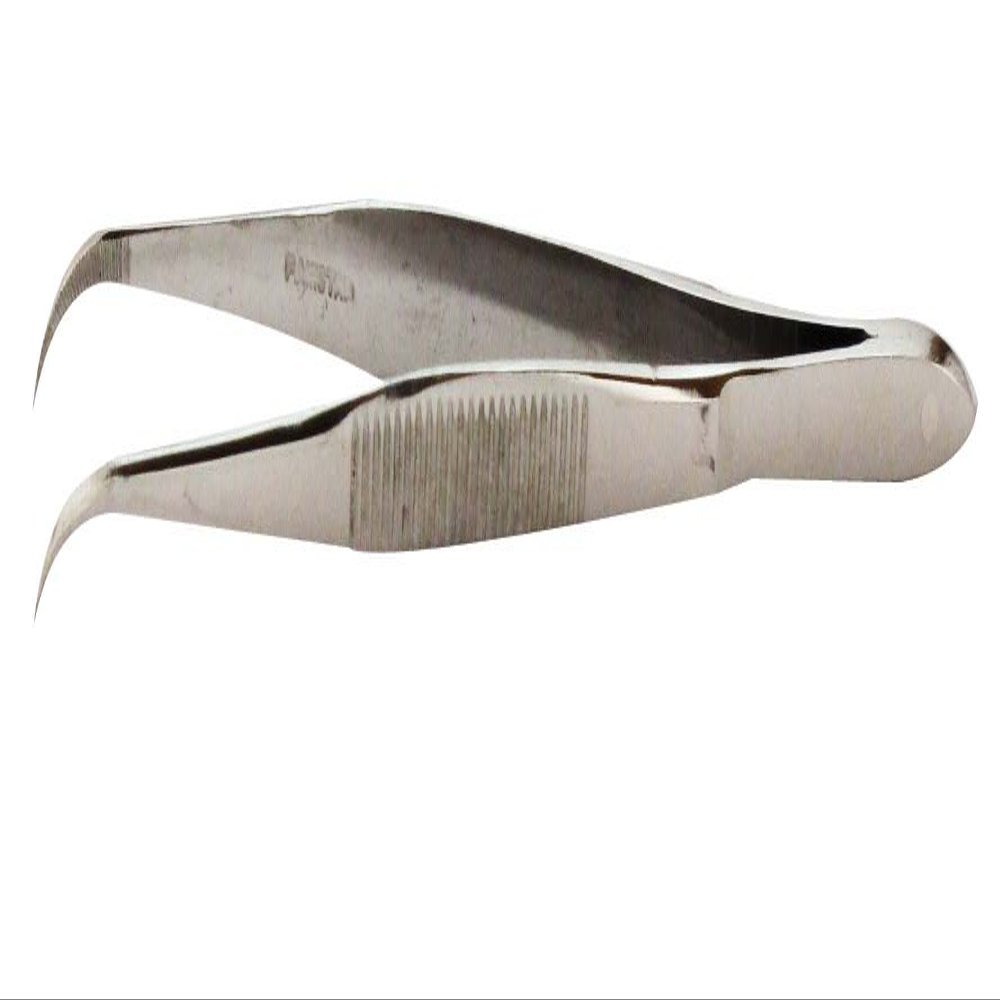 SE 4.5" Curved Splinter Tweezers - 519TW-P