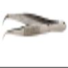 SE 4.5" Curved Splinter Tweezers - 519TW-P view 1