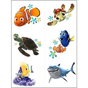Nemo Tattoos 2 Sheets