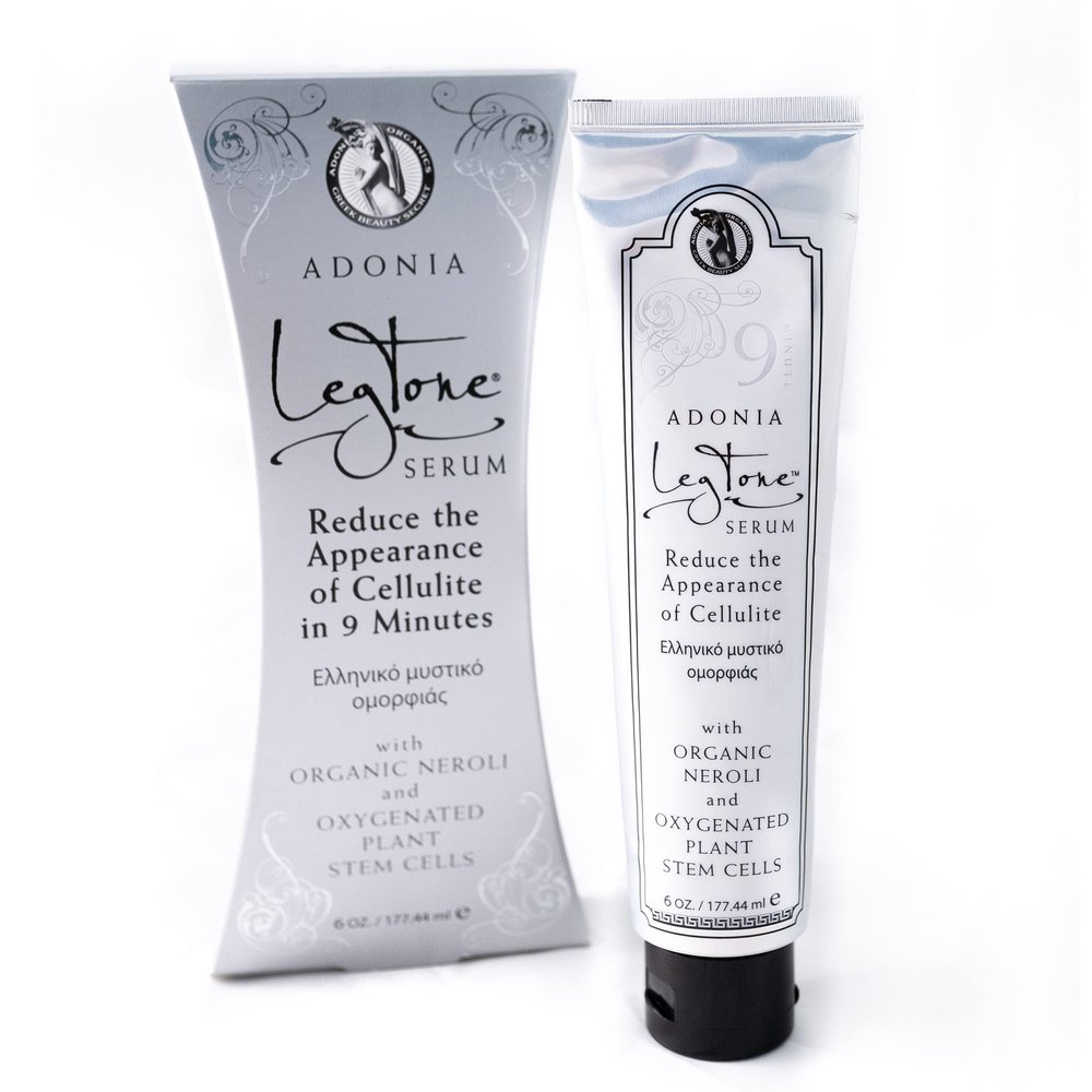 Adonia Organics LegTone  Organic Cellulite Cream  Natural Anti-Cellulite Treatment  Firms, Tightens & Smooths Skin