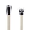 Kakudai large bore shower hose 1.6M 3672C cream (japan import) view 2