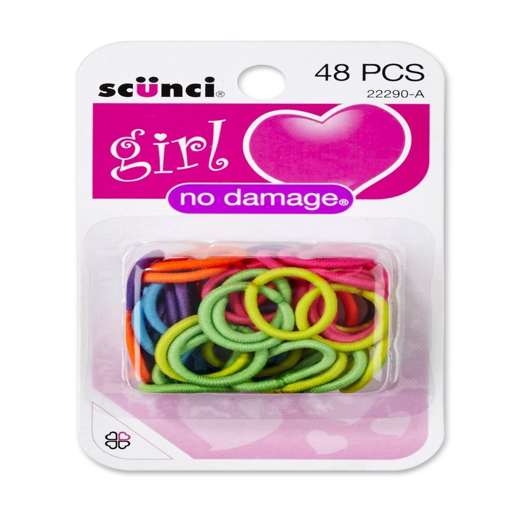 Scunci Kids Rainbow Elastic 2 mm, 0.3 Ounce