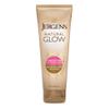 Jergens Natural Glow Self Tanner Body Lotion, Sunless Tanning, Medium to Deep Skin Tone, Daily Moisturizer with Coconut Oil, Vitamin E and Antioxidants, 7.5 Oz view 1