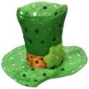 Leprechaun Hat Hair Clip Party Accessory (1 count) (1/Pkg) view 1