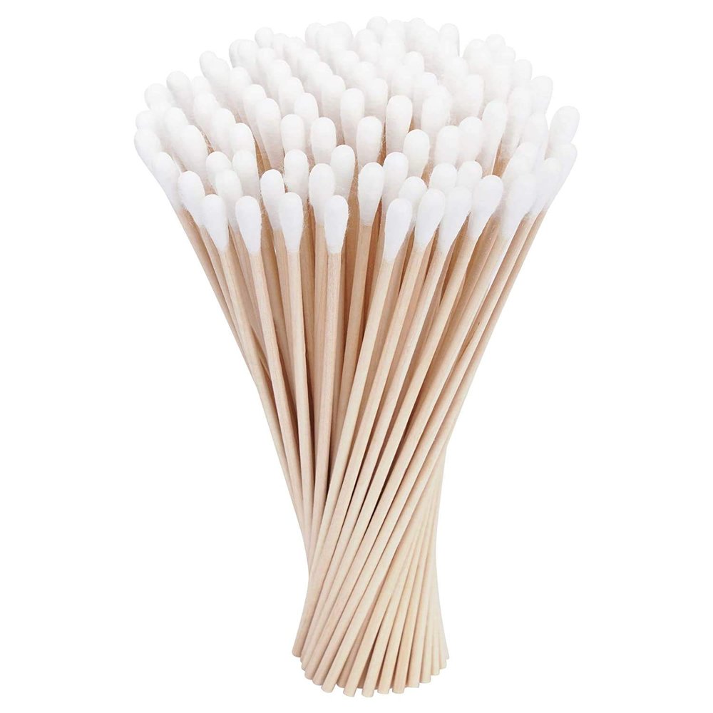Wood Stem Costmetic Swab