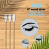 Wood Stem Costmetic Swab view 2