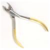 ToolUSA 4" Golden Handled Stainless Steel Cuticle Nippers | Double Spring Action | Precision " Clipping Blade | Elegant Personal Grooming Tool view 3