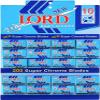 200 Lord Double Edge Safety Razor Blades Super Chrome view 1