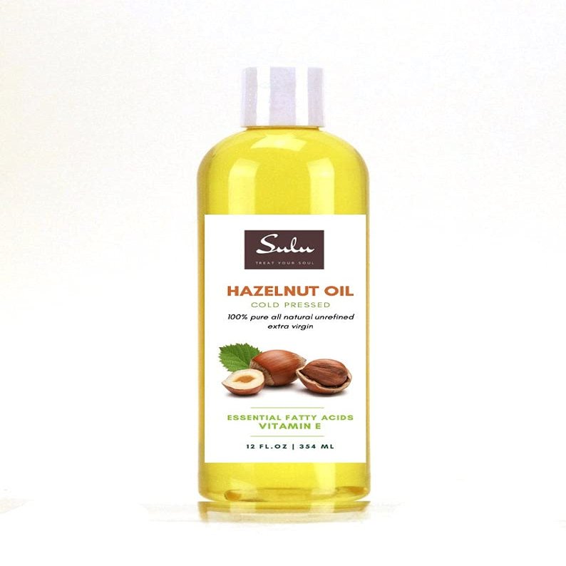 100% Pure Organic All Natural Hazelnut Oil (16 oz)