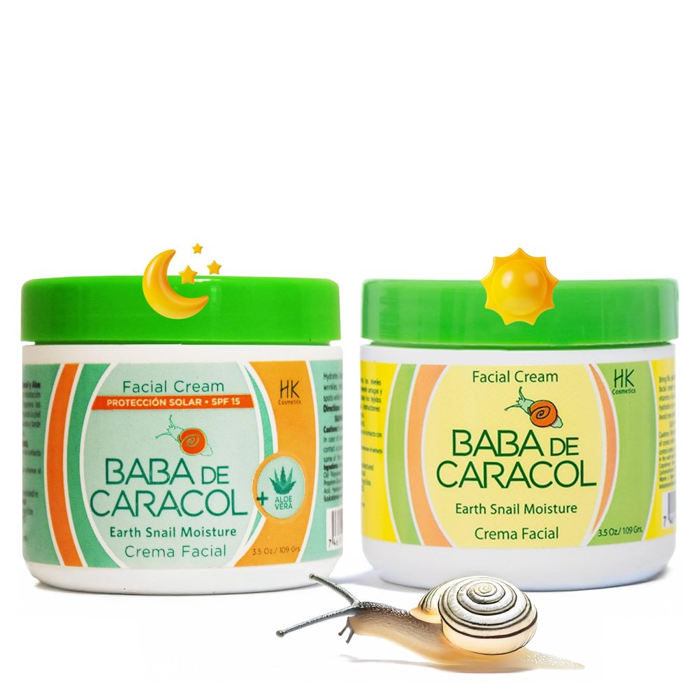 Baba de Caracol Facial Moisturizing Cream aloe vera 3.5 oz
