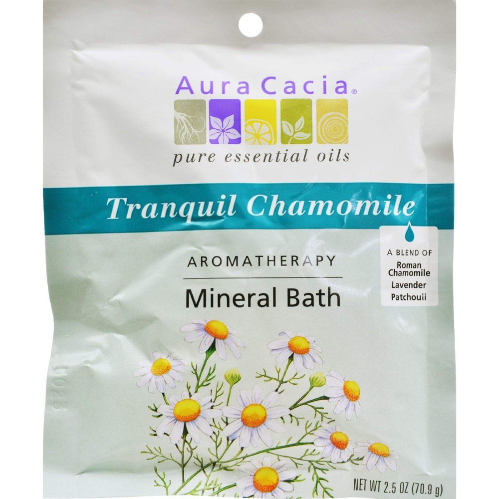 Aura CACIA MNRL Bath,Tranquil CHAMOM, 2.5 OZ