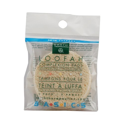 Earth Therapeutics LOOFAH Complexion Discs, 3 DISC