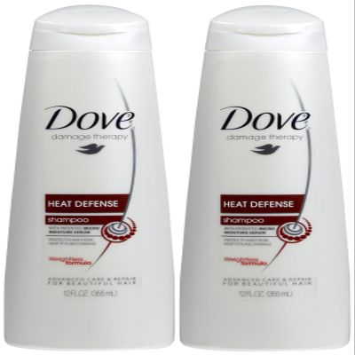 Dove Heat Defense Shampoo-12oz