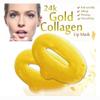 5 Masks 24K Gold Collagen Lip Treatment Mask Patches. Plumper Fuller Softer Lips. Anti Aging Reduce Fine Line Wrinkles Creases Hydrating Moisturizing Uplifting Tone Firmer Smooth Lips Regeneration. view 1