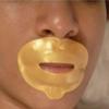 5 Masks 24K Gold Collagen Lip Treatment Mask Patches. Plumper Fuller Softer Lips. Anti Aging Reduce Fine Line Wrinkles Creases Hydrating Moisturizing Uplifting Tone Firmer Smooth Lips Regeneration. view 2