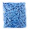 100Pcs Disposable Elastic Plastic Shower Caps Bath Hair Cap for Spa,Home Use,Hotel and Hair Salon (Blue) view 1
