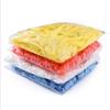 100Pcs Disposable Elastic Plastic Shower Caps Bath Hair Cap for Spa,Home Use,Hotel and Hair Salon (Blue) view 4