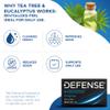 Defense Soap 5pk All Natural Tea Tree Bar Soap for Men | Made by Wrestlers with Tea Tree Oil & Eucalyptus Oil to Promote Healthy Skin view 3