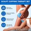 Lure Essentials Sculpt Silicone Cupping Theapy Set Anti Cellulite Cup Massager, Vacuum Suction for Lymphatic Drainage view 2