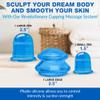 Lure Essentials Sculpt Silicone Cupping Theapy Set Anti Cellulite Cup Massager, Vacuum Suction for Lymphatic Drainage view 3