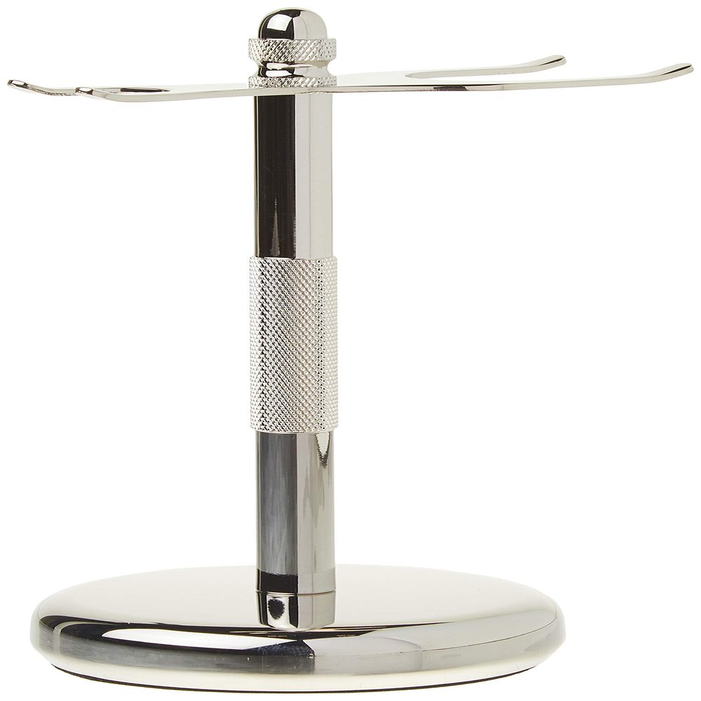 Colonel Conk Classic Shave Stand Model 775 Chrome