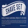 Colonel Conk Model 240 A Shave Mug, Mixed Badger Brush, Gold Tone Razor and Soap view 4