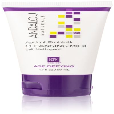 Andalou Naturals Cleansing Milk Apricot, 1.7 Ounce, 6 Count