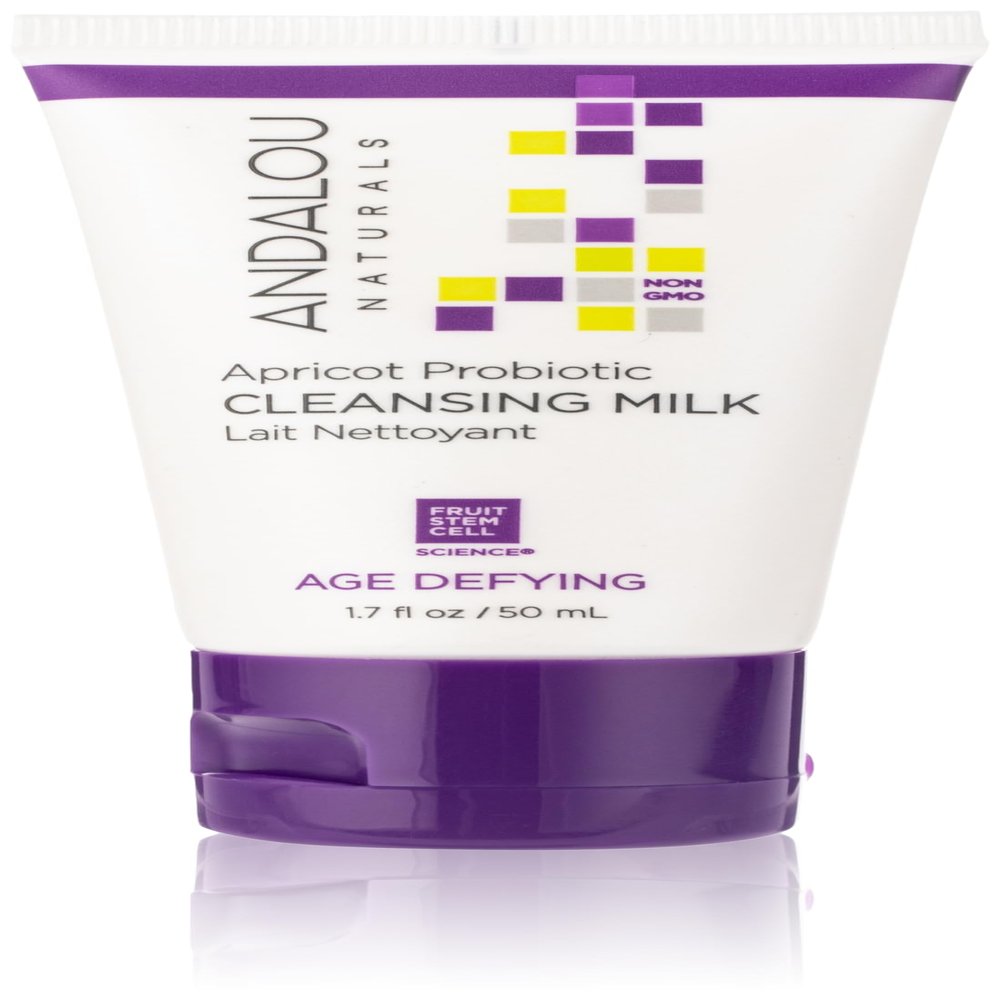 Andalou Naturals Cleansing Milk Apricot, 1.7 Ounce, 6 Count