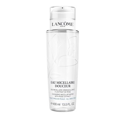 Lancme Eau Fraiche Douceur Micellar Water Makeup Remover - Cleanses Skin & Removes Even Waterproof Makeup - 13.5 Fl Oz