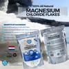 All Natural Magnesium Chloride Flakes, High Potency Absorption, Chloride Wins Over Epsom, Magnesium Directly from The Source, Numerous Health Benefits - 2lb Bulk Bag (1 Pack) view 2