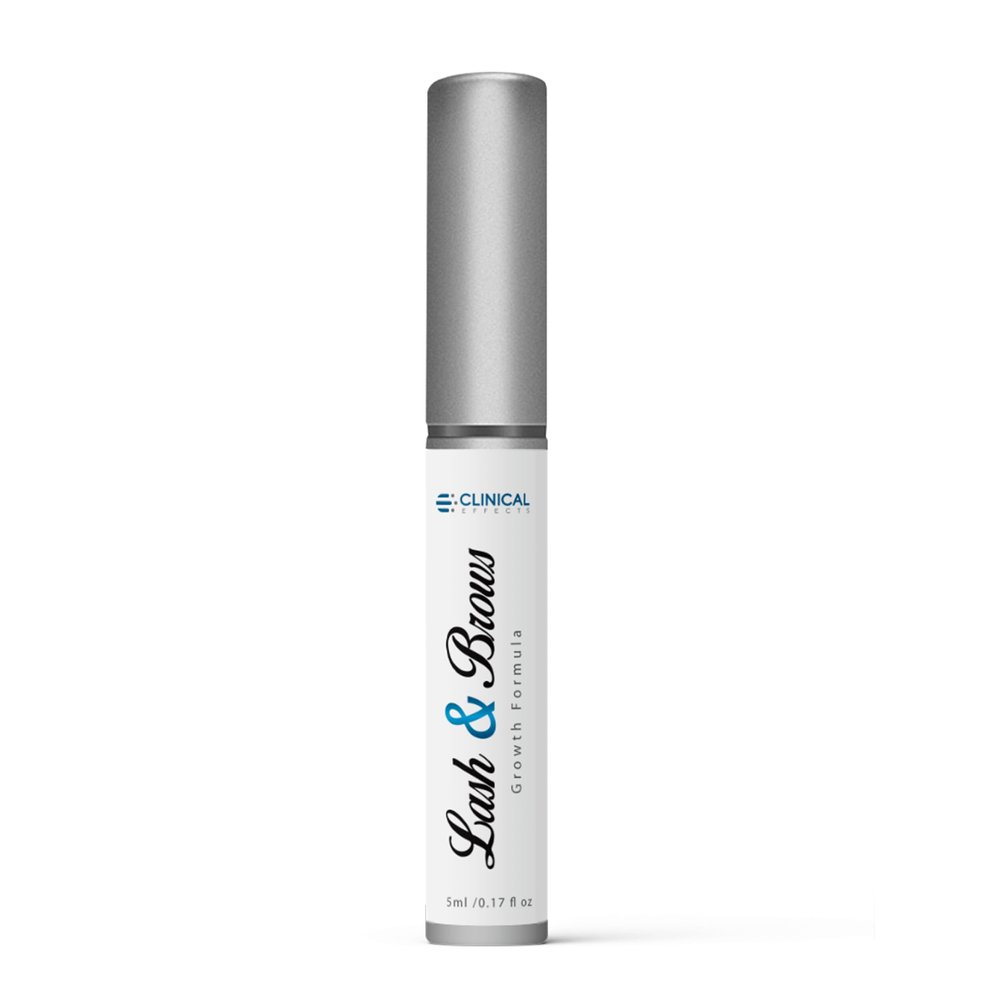 Clinical Effects: Lash & Brows Serum - Growth Serum for Eyelashes and Brows - 1 bottle - 0.1 oz - Support Growth and Thickness within 4 Weeks - Safe and Effective Formula for Rapid Results