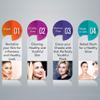 Ageless Derma Baked Mineral Makeup Healthy Blush (Peach Frost). Highlighter Makeup view 2