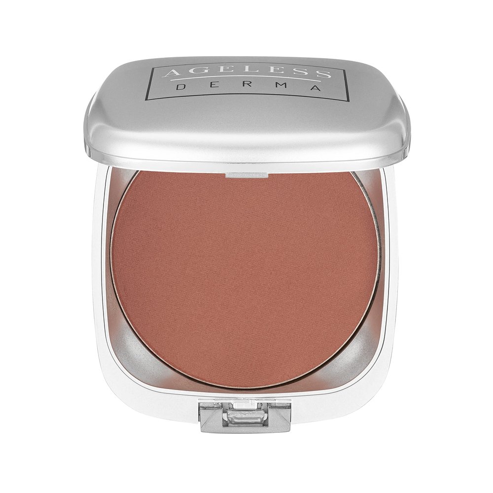 Ageless Derma Healthy Mineral Highlighter powder Makeup. Vegan-Gluten and Paraben Free (Bronze)