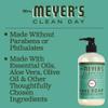 MRS. MEYER'S CLEAN DAY Hand Soap Refill, Made with Essential Oils, Basil, 33 fl. oz view 4